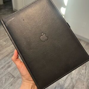 Apple Black Notebook lines
